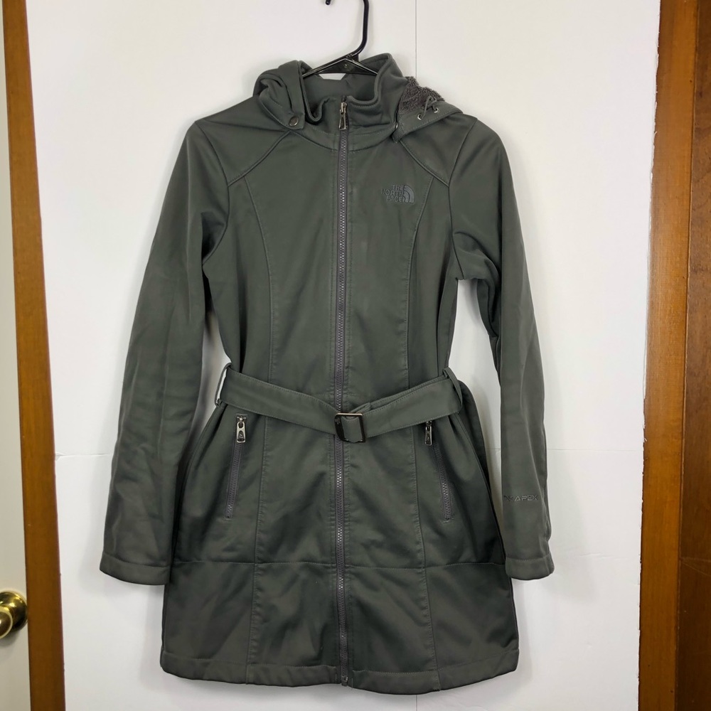 The North Face‎ Belted Parka Jacket Sz XS